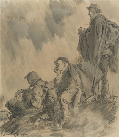 Eternal Waiting, 1917 by Will Dyson